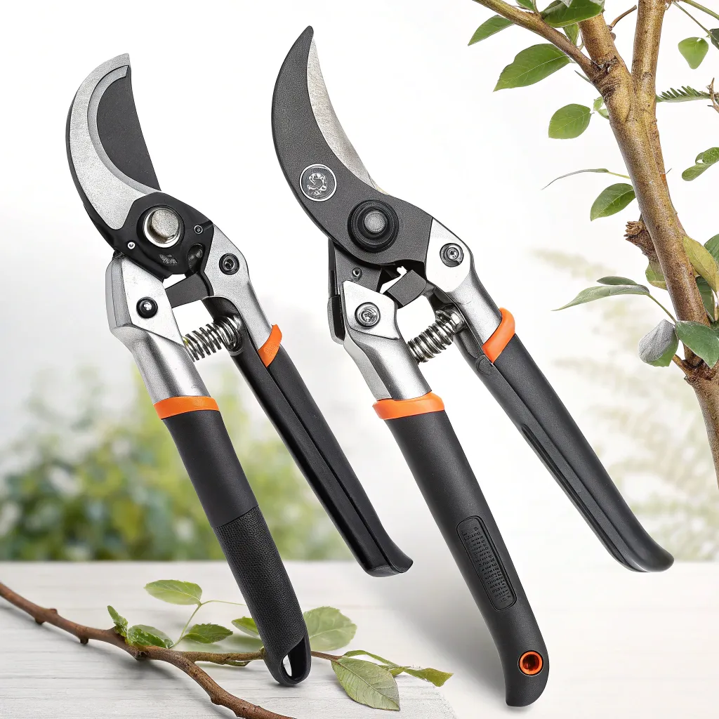 Professional pruning shears for gardening